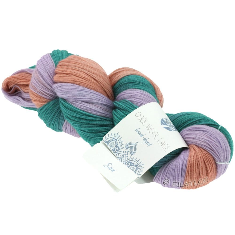 Garn Cool Wool Lace Hand-Dyed 816 Sara