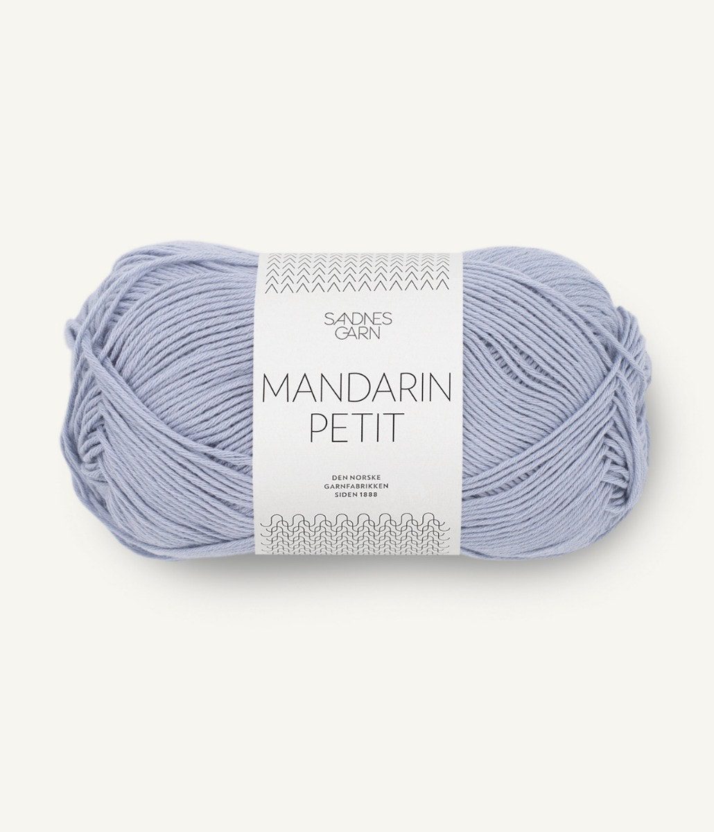 Garn Mandarin Petit 5532 Blå Lavendel