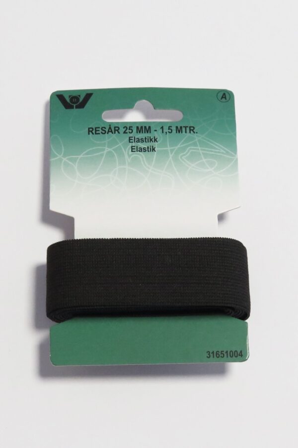 elastik-25-mm-15-meter-sort