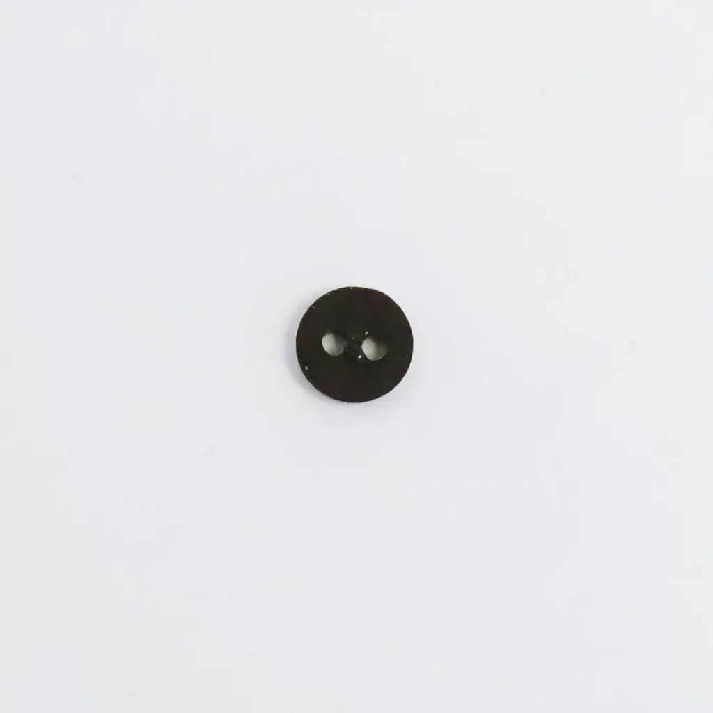 Plastikknap Mini Sort 6,5 mm