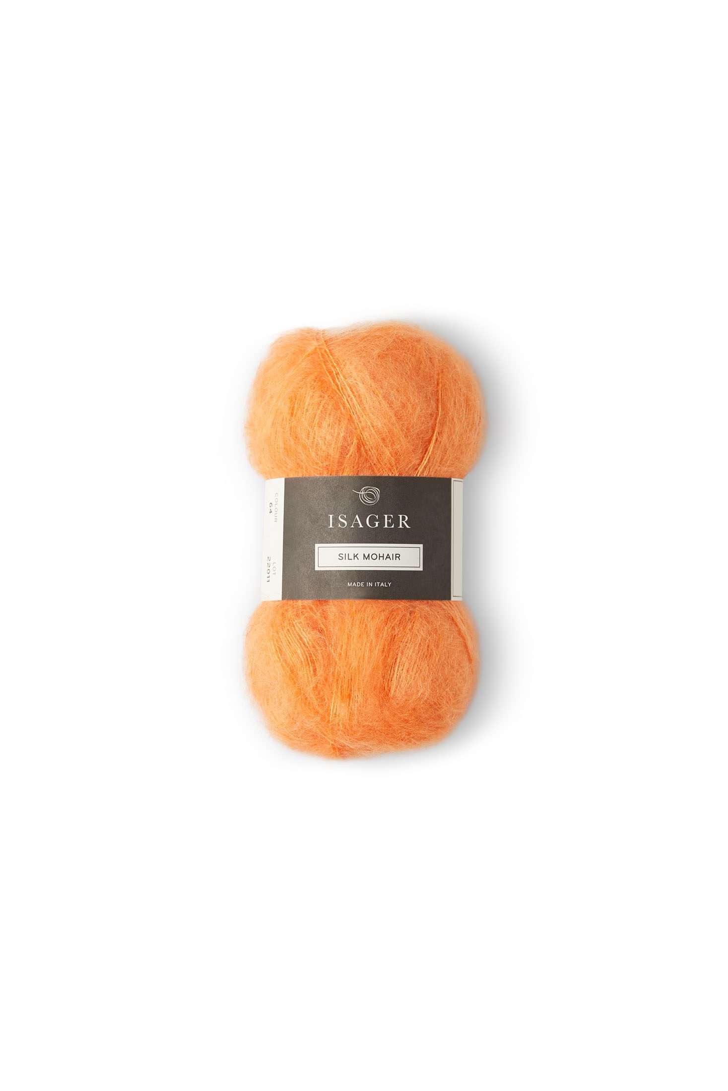 Garn Silk Mohair farve 64 Orange