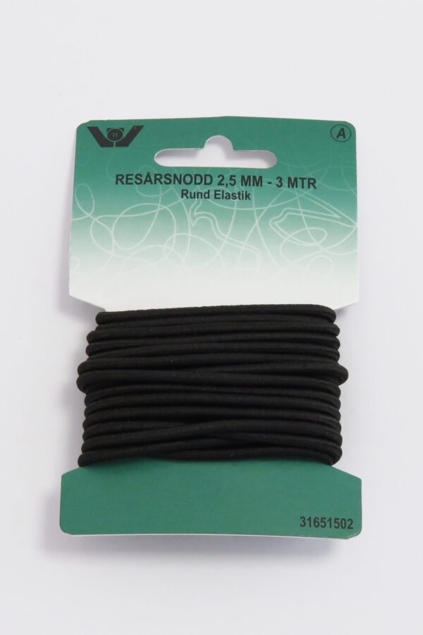 rund-elastik-25-mm-3-meter-sort