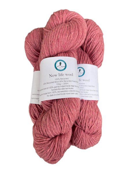 Garn New Life Wool 5540 Lyserød