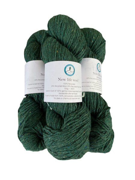 Garn New Life Wool 7110 Grøn