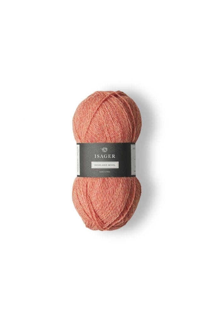 Garn Highland Wool Rhubarb
