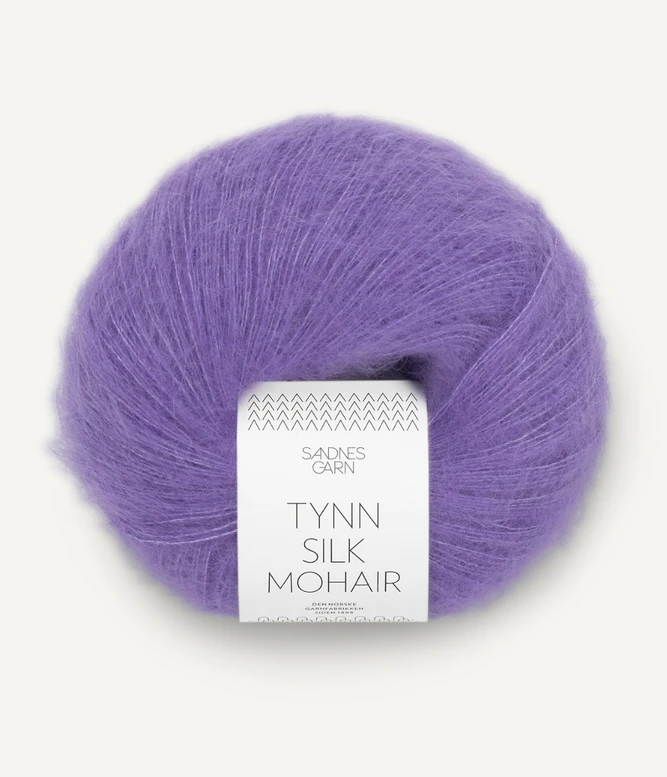 Garn Tynn Silk Mohair 5235 Passionsblomst