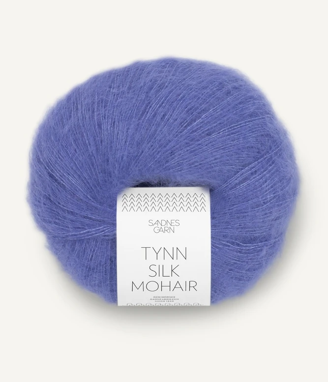 Tynn Silk 5535 Blå Iris VegaGarn