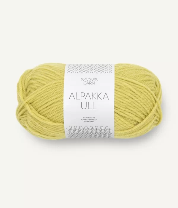 Garn Alpakka Ull 9825 Sunny Lime