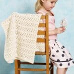 Babytæppe med hulmønster