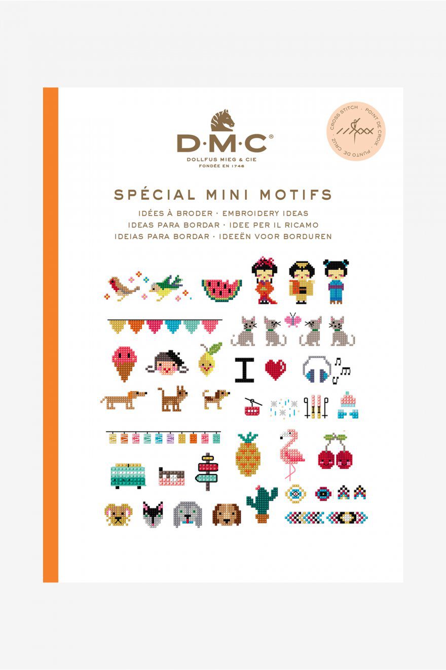 DMC minibog med motiver