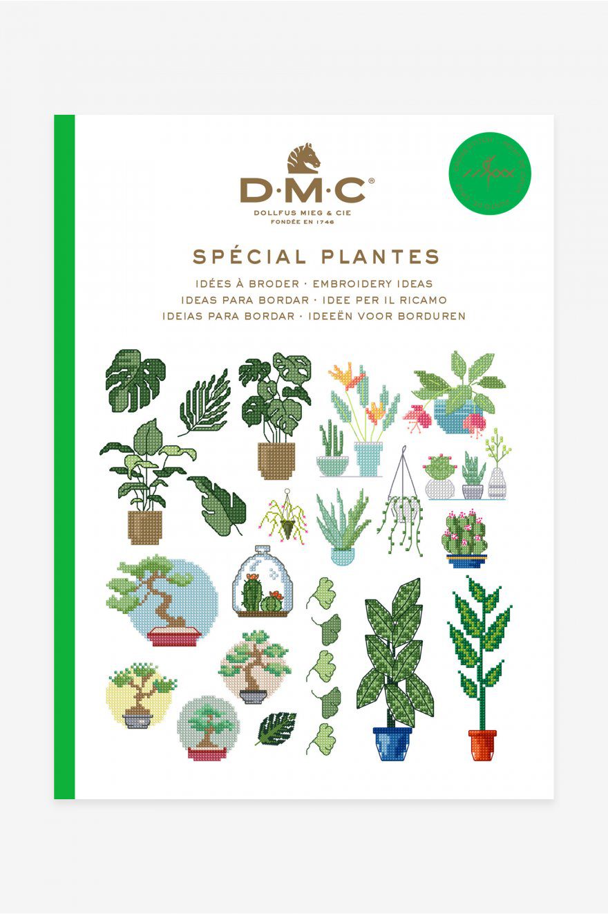 DMC minibog med plantemotiver