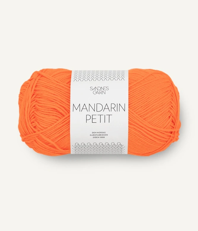Bomuldsgarn Mandarin Petit 3009 Orange Tiger