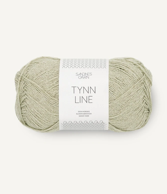 Garn Tynn Line 9541 Grøn The