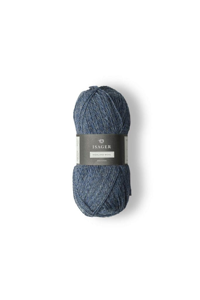 Garn Highland Wool Denim Blue