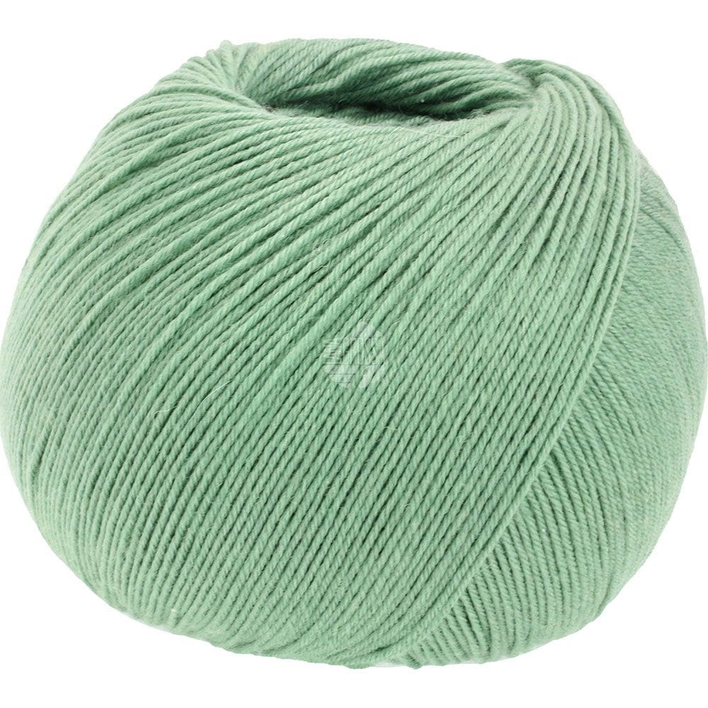 Strømpegarn med silke Seta 029 Resedagrøn