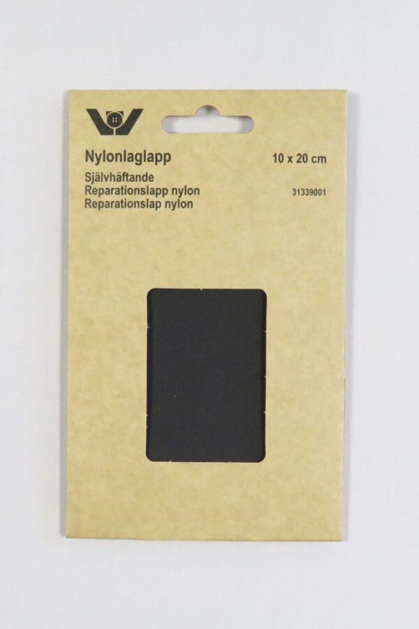 reparationslapper-i-nylon-sort