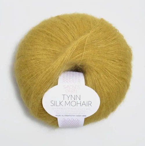 Tynn Silk Mohair 2024 Gulgrøn