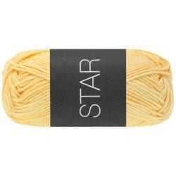 Bomuldsgarn 8/8 Star 104 Lysegul