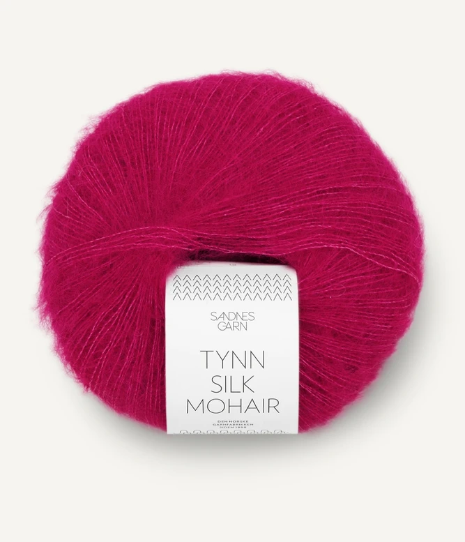 Garn Tynn Silk Mohair 4600 Jazzy Pink