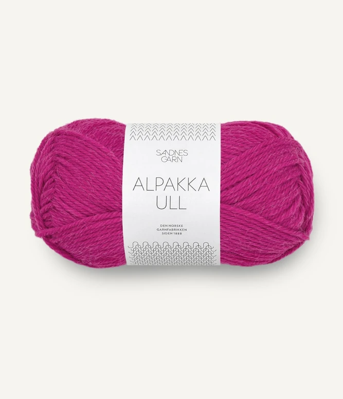 Alpakka Ull 4600 Jazzy Pink