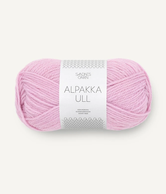 Garn Alpakka Ull 4813 Pink Lilac