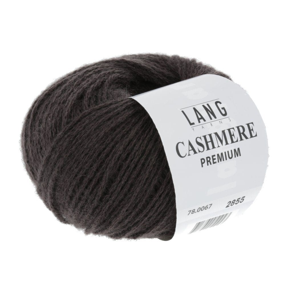 Blød Cashmere garn Cashmere Premium 0067 Mørkebrun