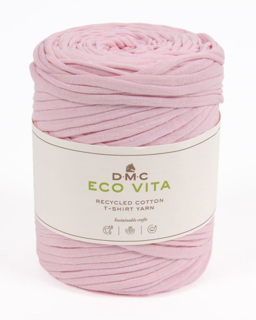 ECO Vita T-Shirt Yarn i pink nuancer