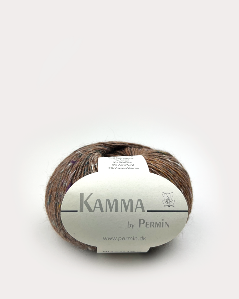 Garn Kamma by Permin 889529 Kastanjebrun