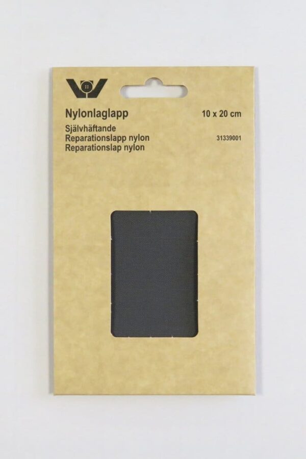 reparationslapper-i-nylon-moerk-graa