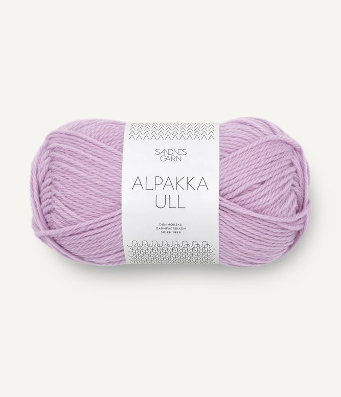 Garn Alpakka Ull 5023 Lilac
