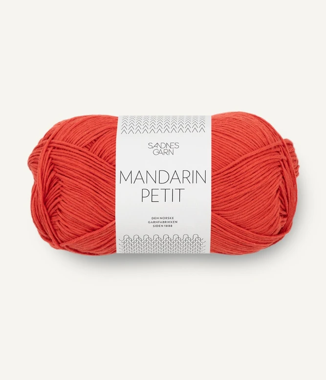 Garn Mandarin Petit 4018 Scarlet Red