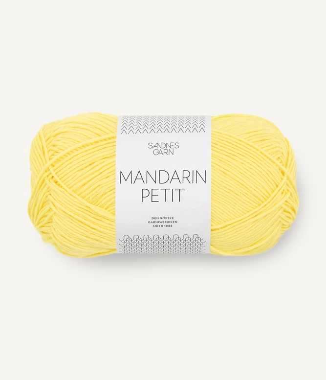 Garn Mandarin Petit 9004 Lemon