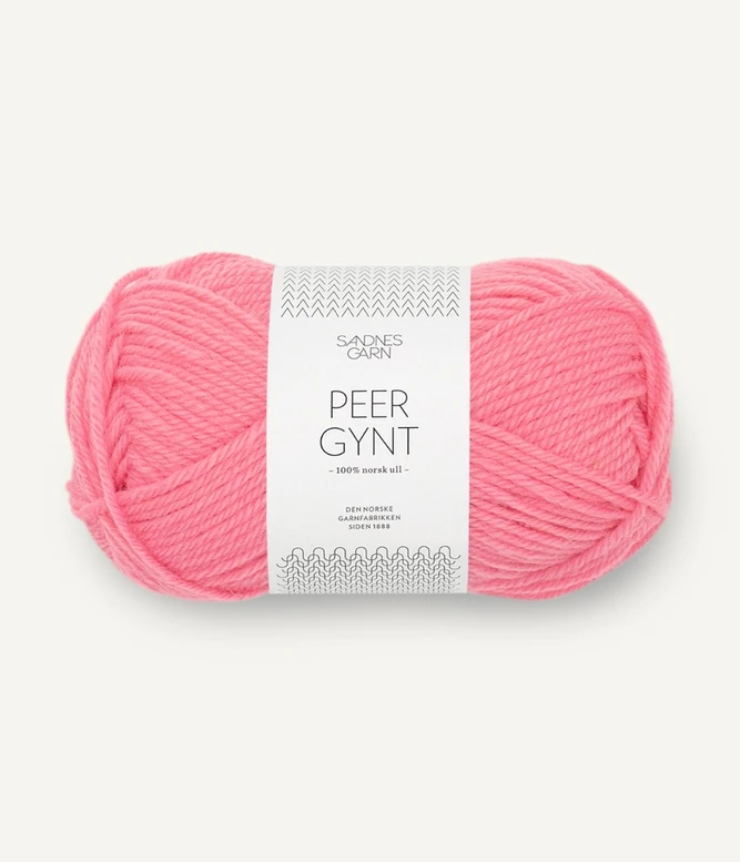 Garn Peer Gynt 4315 Bubblegum Pink