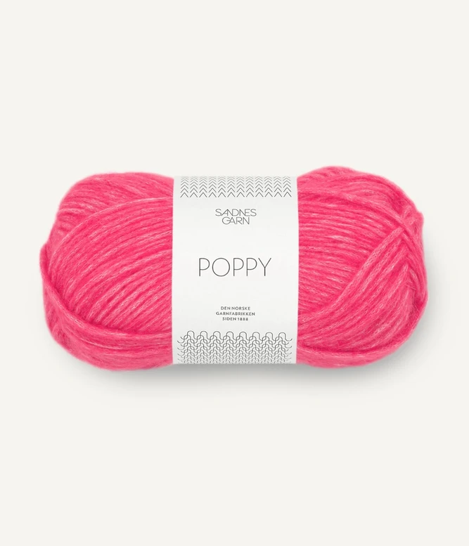 Garn Poppy 4315 Bubblegum pink