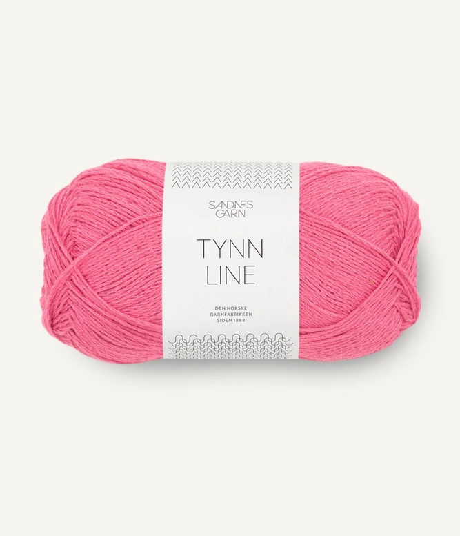 Garn Tynn Line 4315 Bubblegum Pink