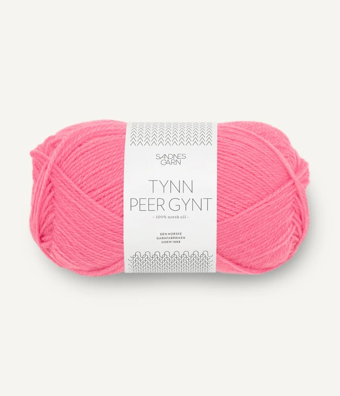 Garn Tynn Peer Gynt 4315 Bubblegum Pink