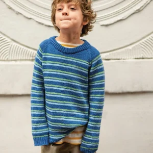 Strikkeopskrift til Collin Sweater Junior