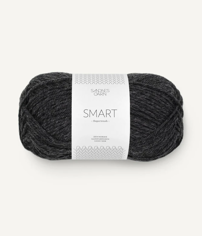 Garn Smart 1088 Koks meleret