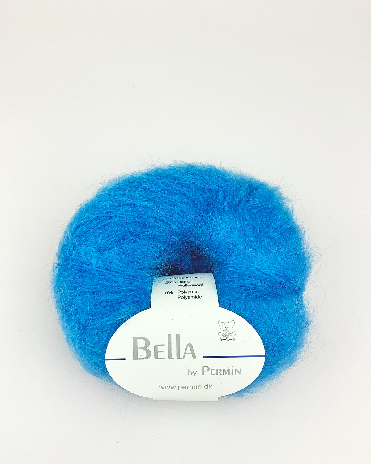 Garn Bella by Permin 883293 Electric Blue