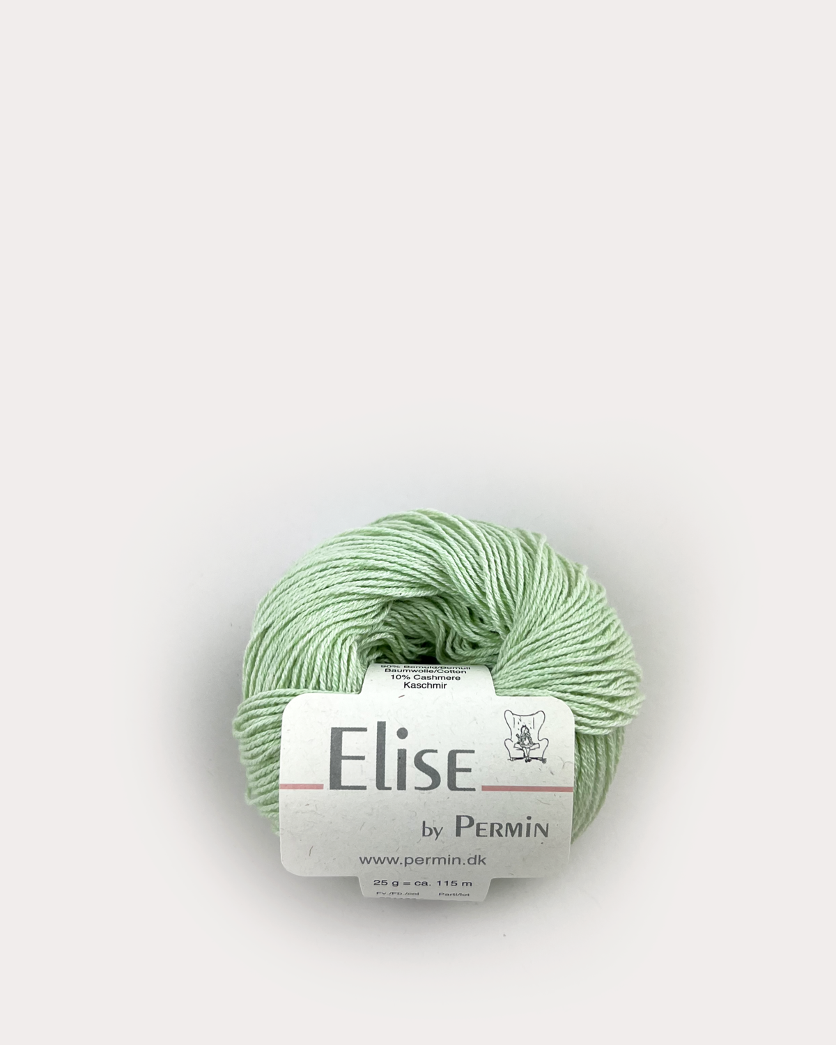 Garn Elise by Permin 881123 Soft Lime