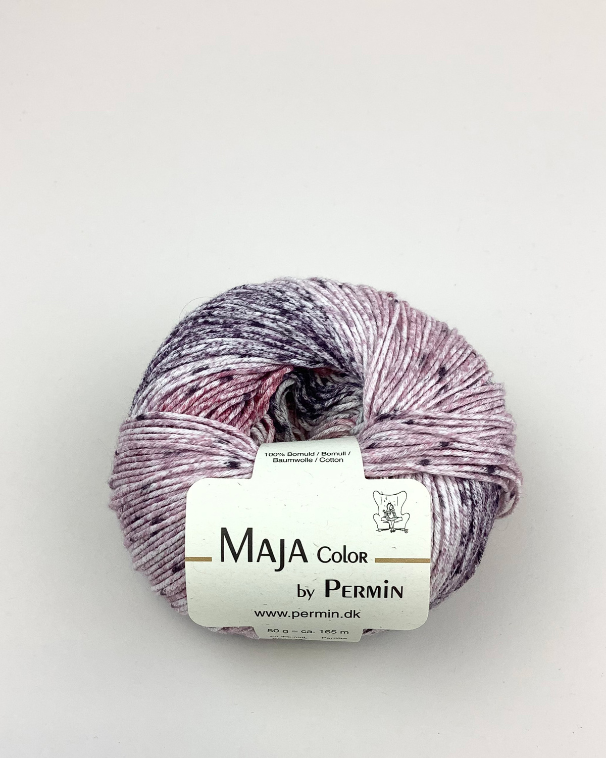 Garn Maja Color by Permin 881335 Mulberry