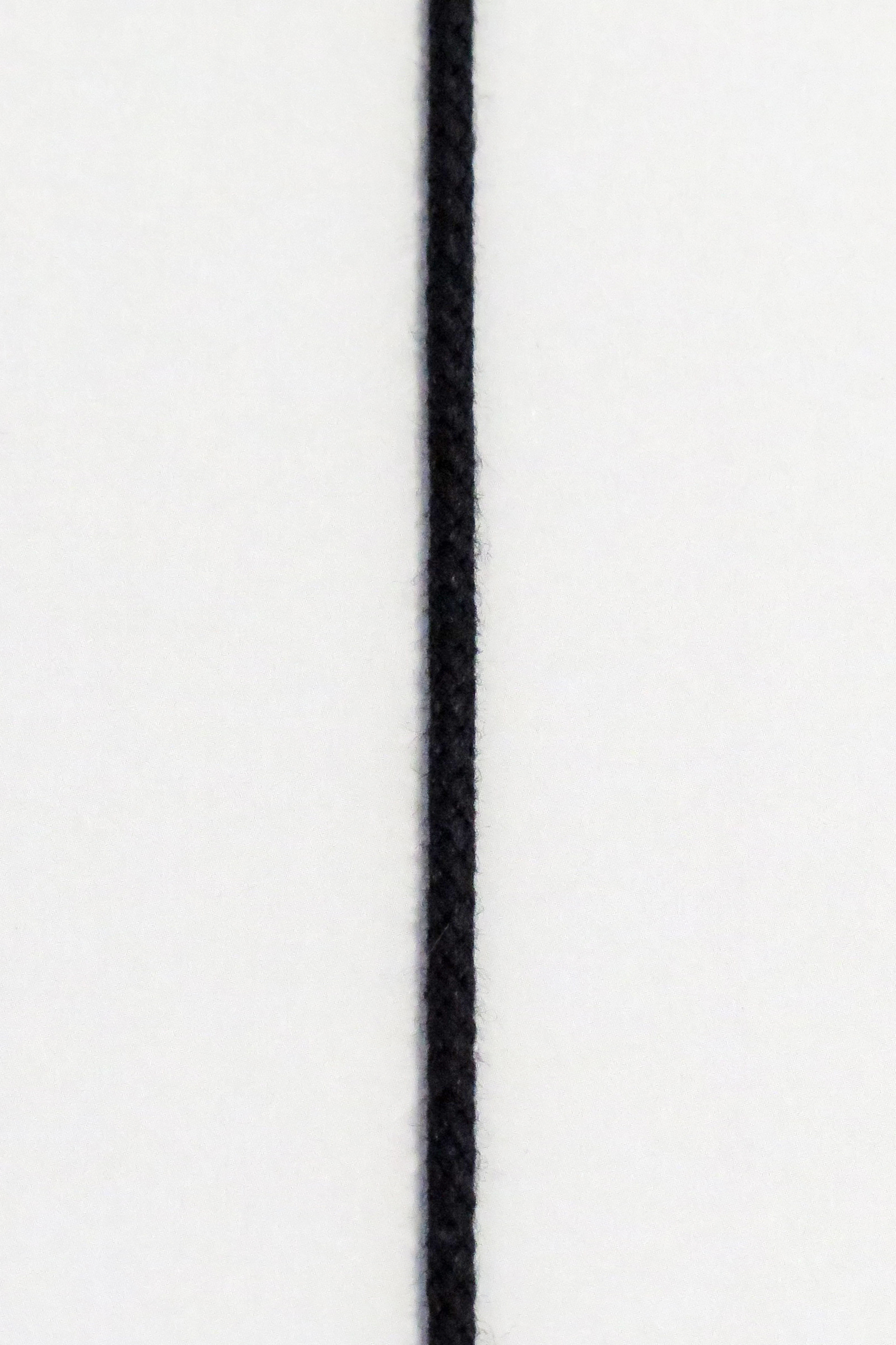 Anoraksnor Sort 3 mm