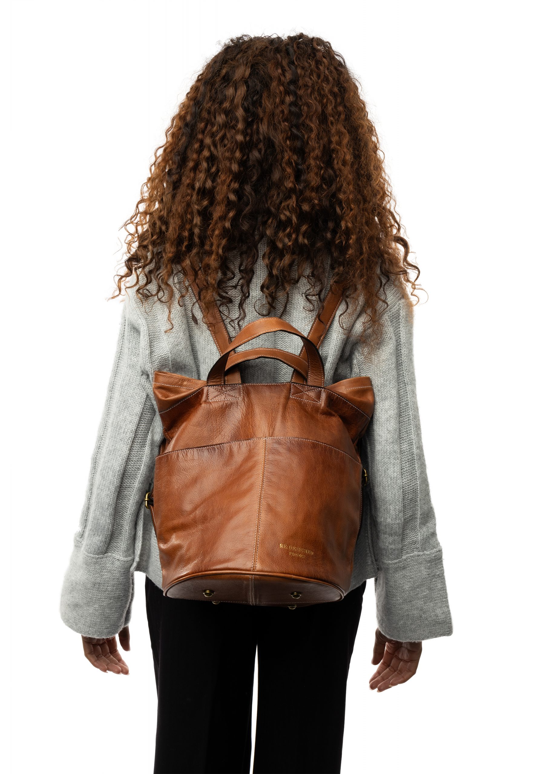 Project 24 Walnut lækker rygsæk i læder, der er anvendelig til mange formål