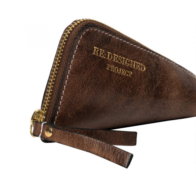 Compact Crochet Needle Purse Woodsmoke