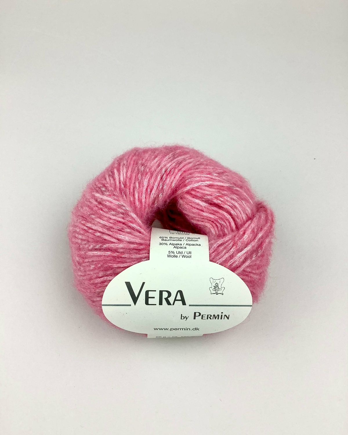 Garn Vera 882506 Hindbær Sorbet