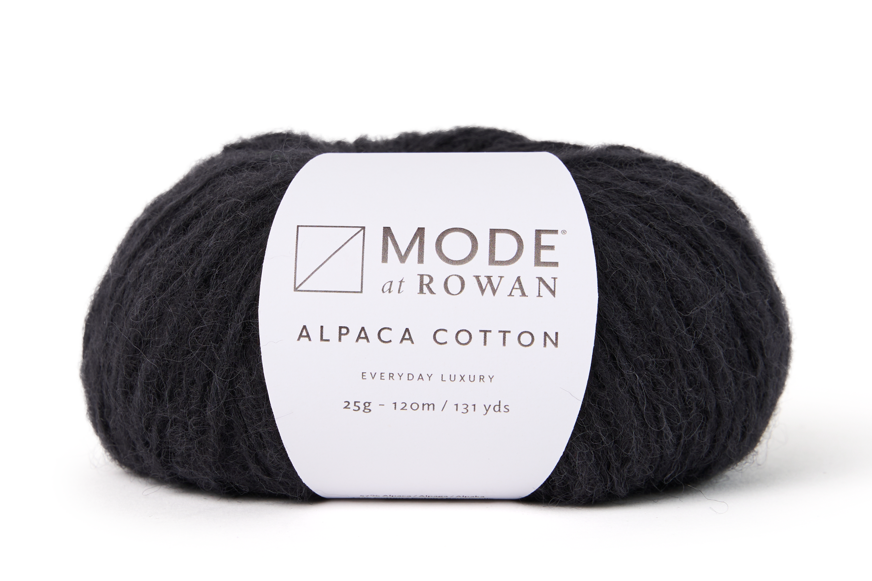 Garn Alpaca Cotton 010 Noir