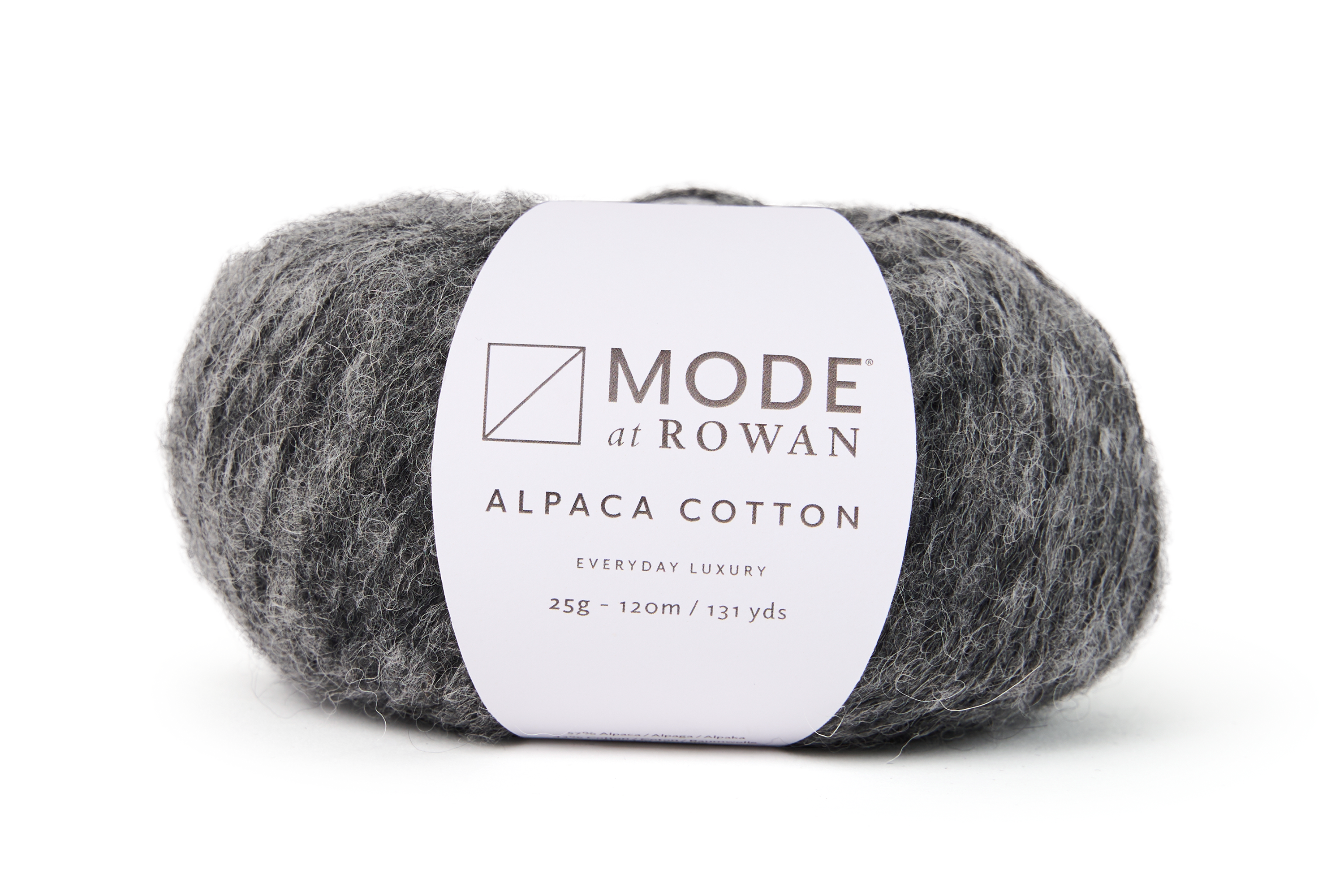 Garn Alpaca Cotton 012 Charcoal Melange