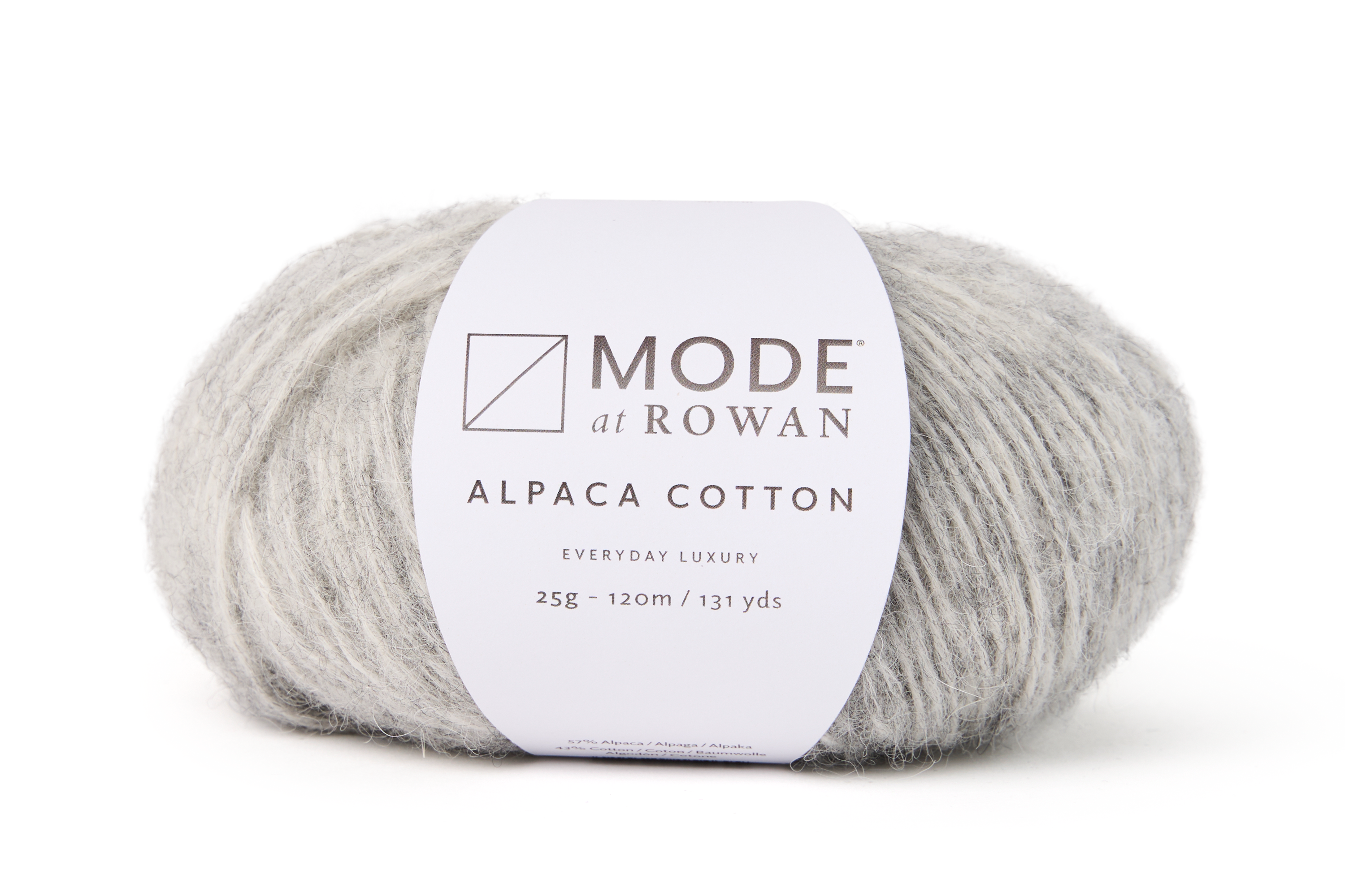 Garn Alpaca Cotton 013 Feather Grey