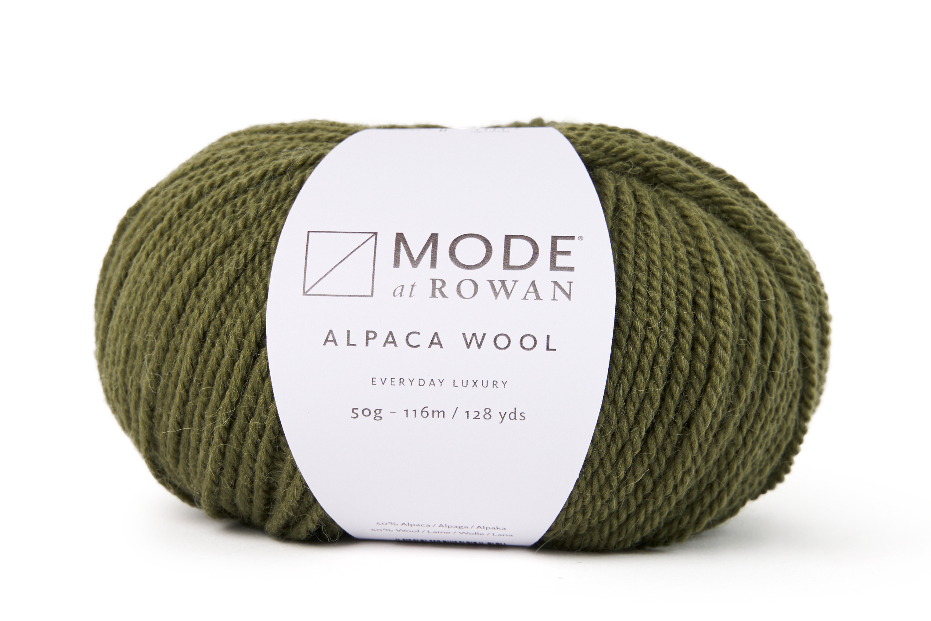 Garn Alpaca Wool 018 Olive