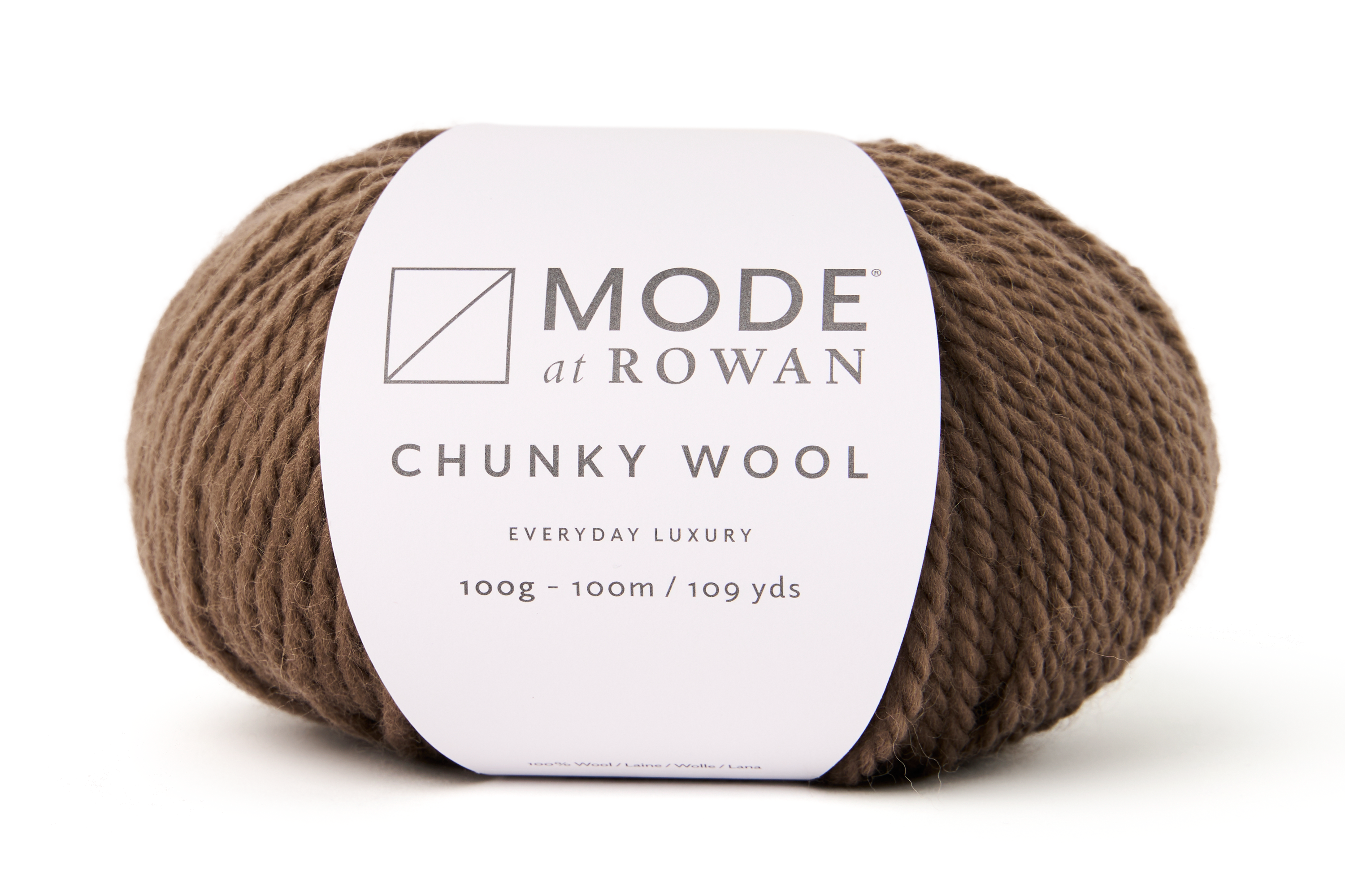 Garn Chunky Wool 013 Mocha